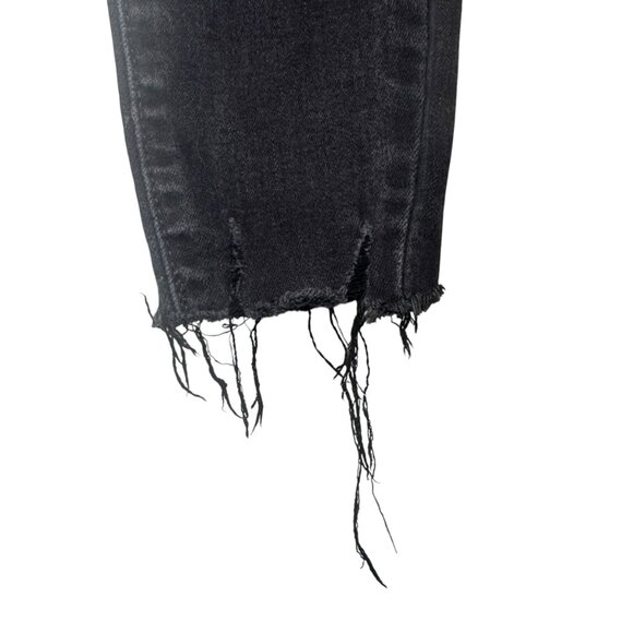 Old Navy Rockstar Black Super Skinny Ankle Jeans Pants Goth Punk Emo Grunge Sz 4 - Picture 6 of 8